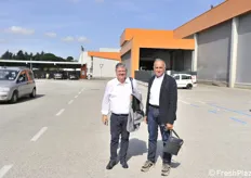 Il direttore Ernesto Fornari e il presidente Mirco Zanotti