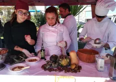 Degustazione di fagioli e castagne a cure dell'Istituto Alberghiero del Mare