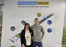 Cristina Bianchi e Leandro Bellin di Tecnocom (Progress Group)