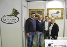 Da Piacenza Luigi Bisi (az. agricola Molino), Claudio e Maurizio Gandini (Val Trebbia), e la presidente del Consorzio Emanuela Cabrini 