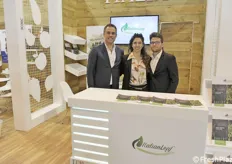 Omero Montella, Francesca Adinolfi e Raffaele Vassallo di Italian Leaf