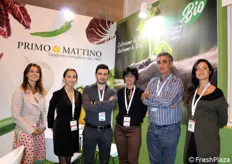 Il team di Primo Mattino Baratella, azienda attiva nella coltivazione e selezione di ortaggi, al primo anno come espositori a Fruit Attraction.