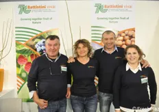 Paolo Laghi, Sandra Laghi, Giuliano Dradi e Giulia Battistini della Battistini Vivai