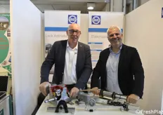 Markus Kross e Uwe Dornbusch dell'azienda tedesca Lock, specializzata in componentistiche meccaniche di precisione