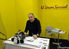 Cucitrice portatile per reti antigrandine della Union Special: Alberto Santi 