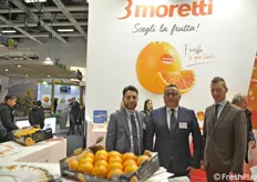 Per l'azienda 3Moretti, Francesco Cilia (Ufficio commerciale), Carmine di Lella (Ufficio acquisti) e Joehua Boyes