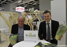 Daniele Brunelli, titolare dell'azienda e il responsabile commerciale Juri Seghi
