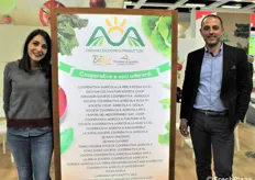 Elisabetta Velardo e Luigi Lito, in rappresentanza della Organizzazione di Produttori AOA.