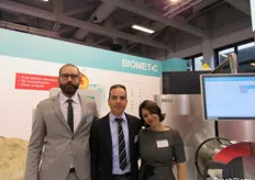 Andrea Campione, Giancarlo Zane e Andrea Arianna Giudice della Biometic.