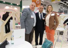 Michele Schiavone, Antonio Coiro e Cristina Lihaceanu della Schiavone Group.