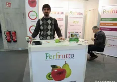 Marco Zibordi della HK Horticultural Knowledge (Perfrutto è un servizio ad alta tecnologia utilizzato nei frutteti di mele, pere e kiwi).