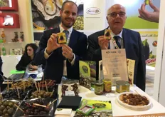 I signori Contorno, padre e figlio, titolari del celebre marchio di conserve vegetali che si ispirano alla tradizione contadina siciliana