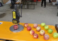 Frutti testati al penetrometro