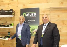 Gianni Romeo (responsabile commerciale) e Enzo Filardo (presidente) dell'Organizzazione di produttori calabresi Natura.