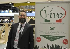 Andrea Farnedi di Vivo, azienda che produce germogli