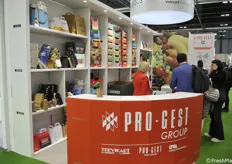 Lo stand di Pro-Gest azienda del comparto packaging