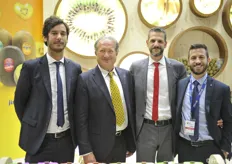 Jingold al gran completo: da sinistra Federico Milanese, Patrizio Neri, Alessandro Fornari, Moreno Armuzzi