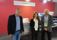 Il team di Zetapack: Nicola Antoniacci, Martina Lantignotti e Stefano Zoli