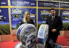 Lenka Fiume e Leonardo Minelli di Plastic Puglia
