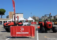 Esposizione di macchine agricole Marchegiani