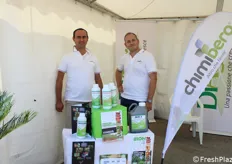 Filippo Piacente e Luigi Zampella responsabili marketing centro- sud Italia di Chimiberg e Diagro