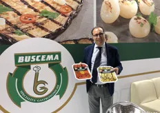 Maurizio Cardamone, responsabile commerciale dell'azienda Buscema, pioniera nel mondo dei grigliati selezionati all'origine confezionati in sottovuoto.