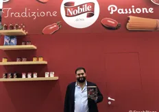 Gianluigi Di Leo, amministratore delegato di Calispa Spa, che distribuisce trasformati di pomodoro a marchio Nobile.