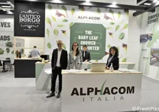 Per Alphacom Luca Muratori, Milena Ravanelli, Nicola Barcella e Chiara Brizzi
