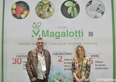 Corrado Arigliani e Daniela Magalotti della Magalotti Vivai