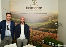 Pietro Dalmonte e Gabriele Franzoni nello stand Dalmonte Guido e Vittorio