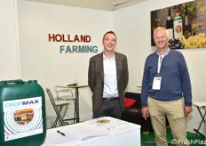 In rappresentanza di Holland Farming, Federico Chiabrando e Hans Ten Zweege