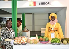Lo stand del Senegal