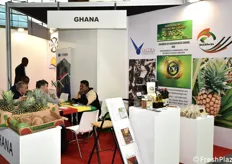 Lo stand del Ghana