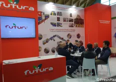 Futura, azienda che si occupa di tecnologie per selezionare e lavorare frutta e ortaggi.